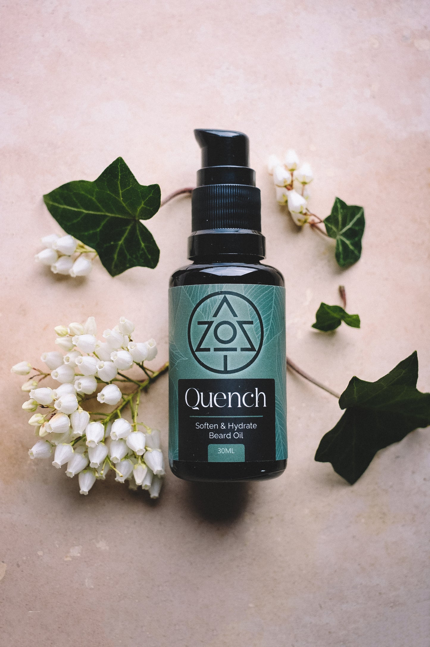 QUENCH Soften & Hydrate Beard Oil | 100mg Broad Spectrum CBD