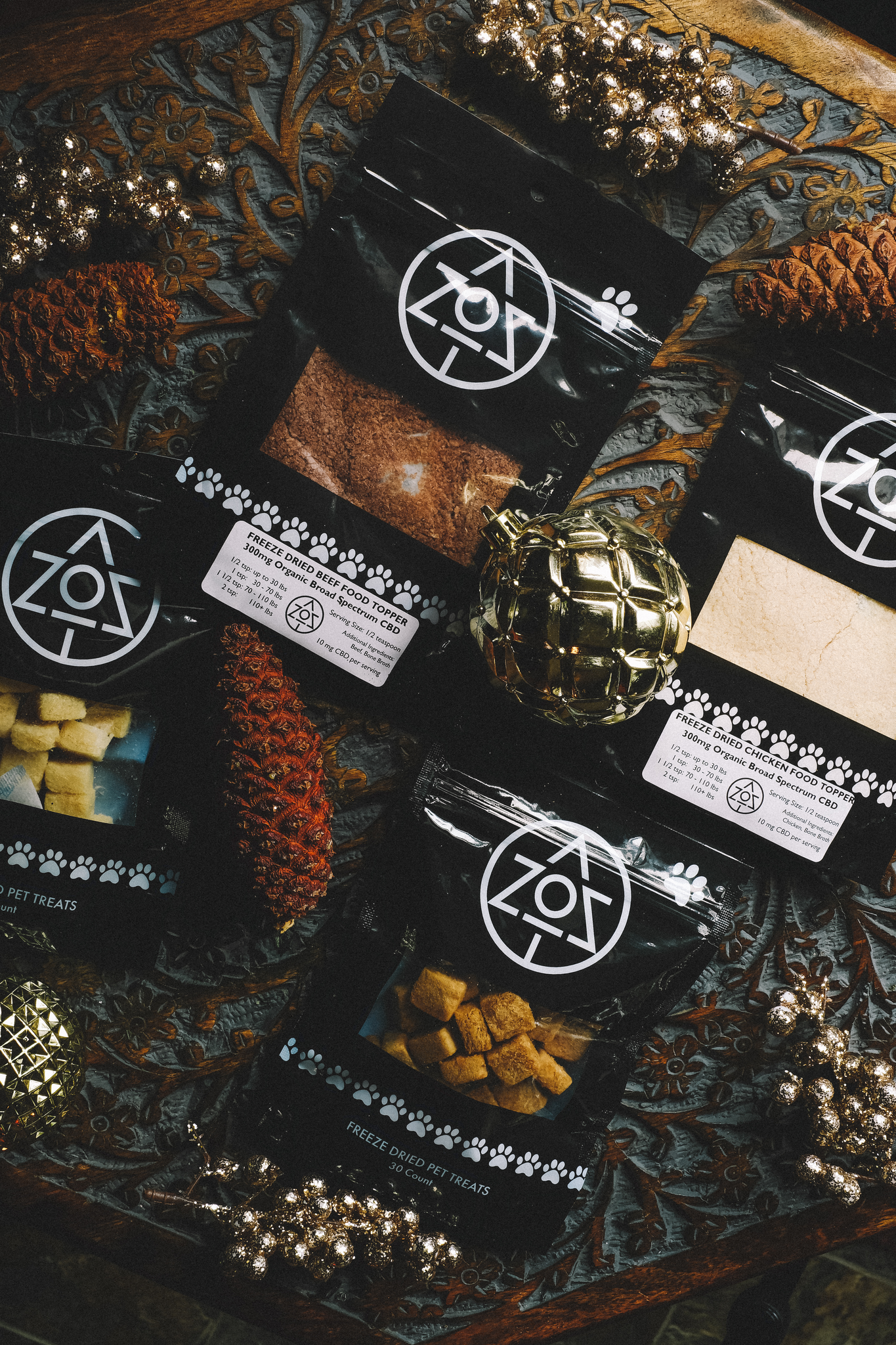 THRIVE Freeze Dried Pet Treats | 300 mg Broad Spectrum CBD